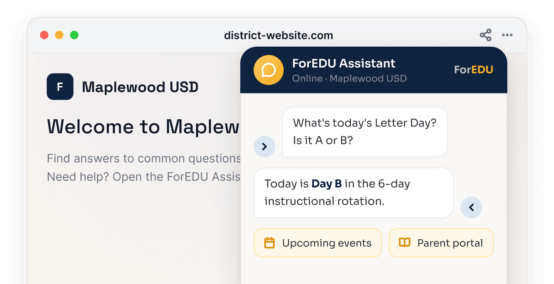 ForEDU AI Chatbot illustration